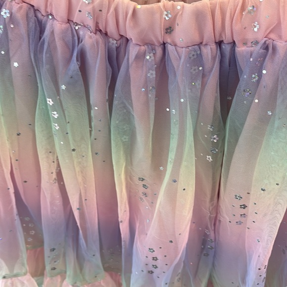 Pastel Rainbow Tulle Skirt - Picture 4 of 5